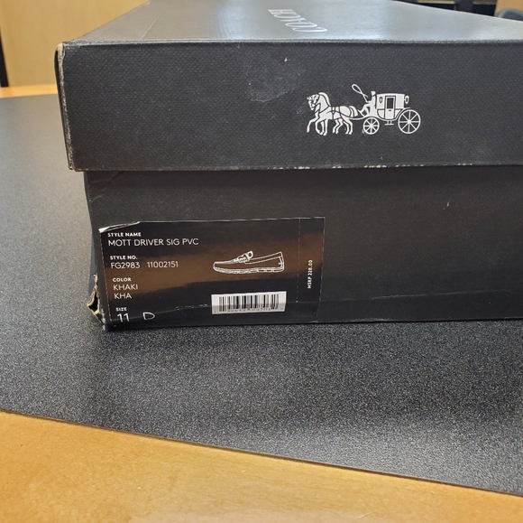 Mens Coach loafers - Picture 2 of 8